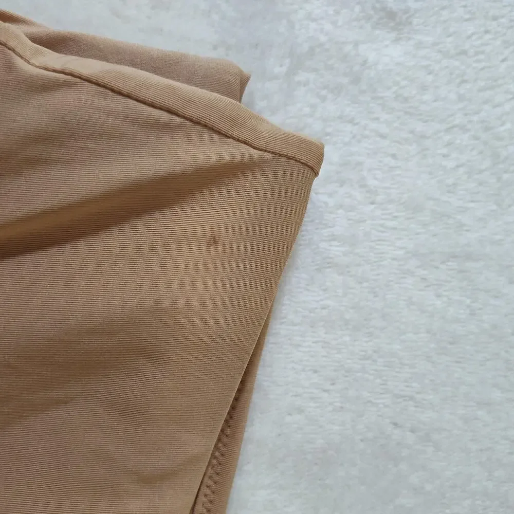 Skims Recycled Swim Mid Waist Bottom Womens 4X Ochre High Rise Bikini Briefs
